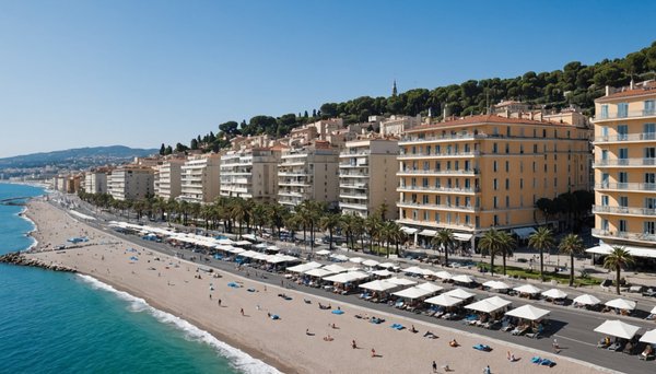 Appartements à nice avec vue sur mer à la promenade : nos choix